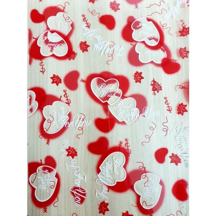 2pcs 43x43cm/53x53cmTransparent Opp Plastic Bag For Dolls Toy Packaging Small Heart Gift Bag Party Candy Fruit(1955L) - Image 10