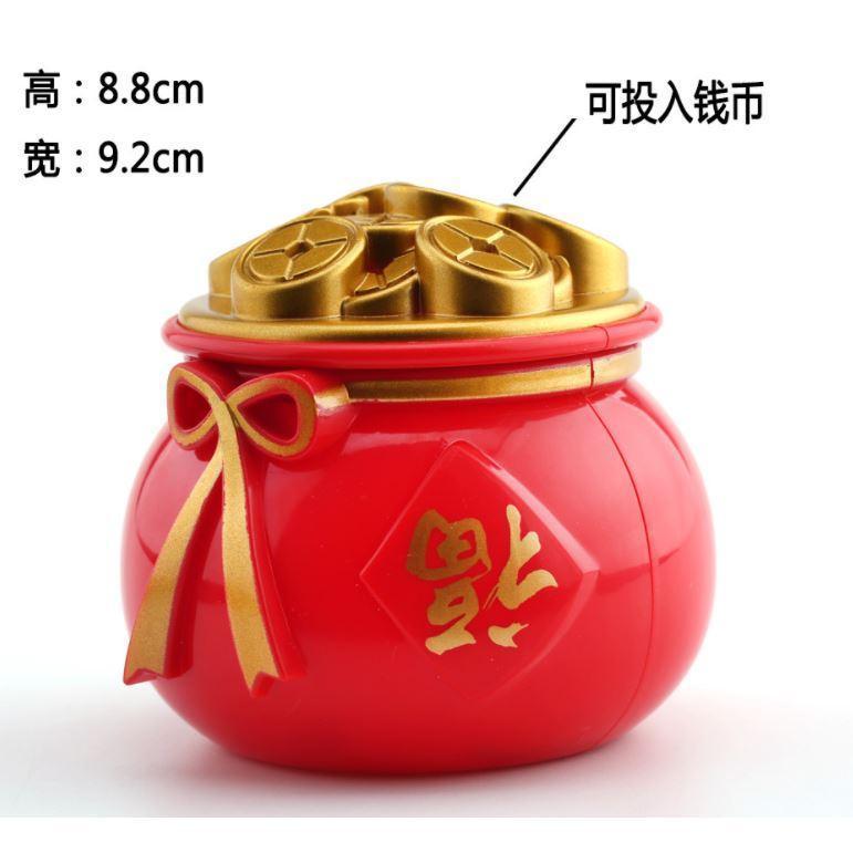 New Year Cake Decoration Lucky Cat Game Gold Red Color Printing New Year Resin Cake Insertion (1063L) - Image 10