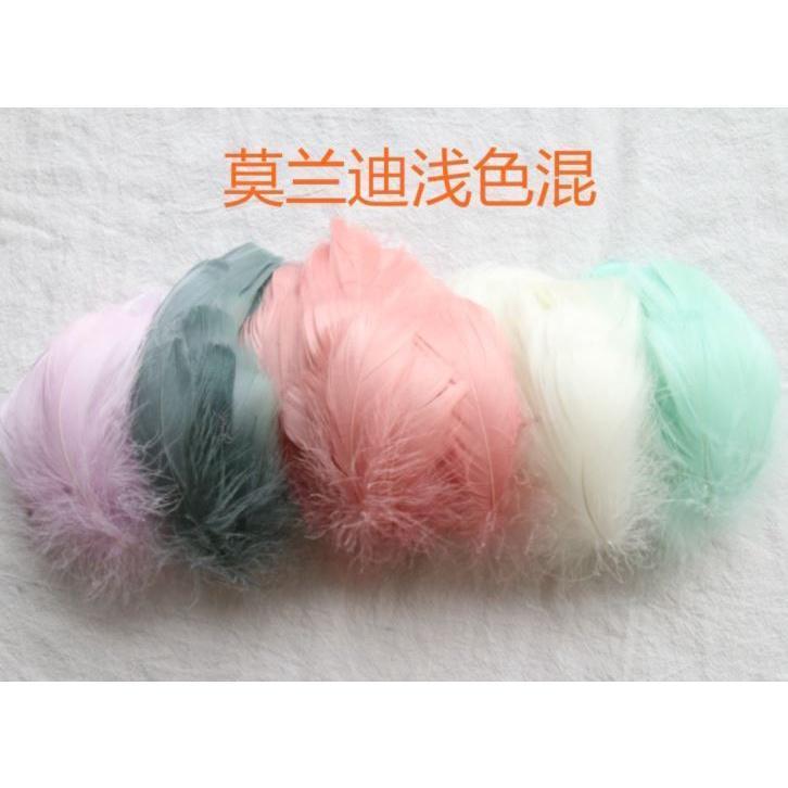6~12cm Mix Natural Goose Feathers Plumes For Jewelry Carnival Wedding Dress Sewing Accessory Home Decoration 鹅羽毛 (1192L) - Image 9