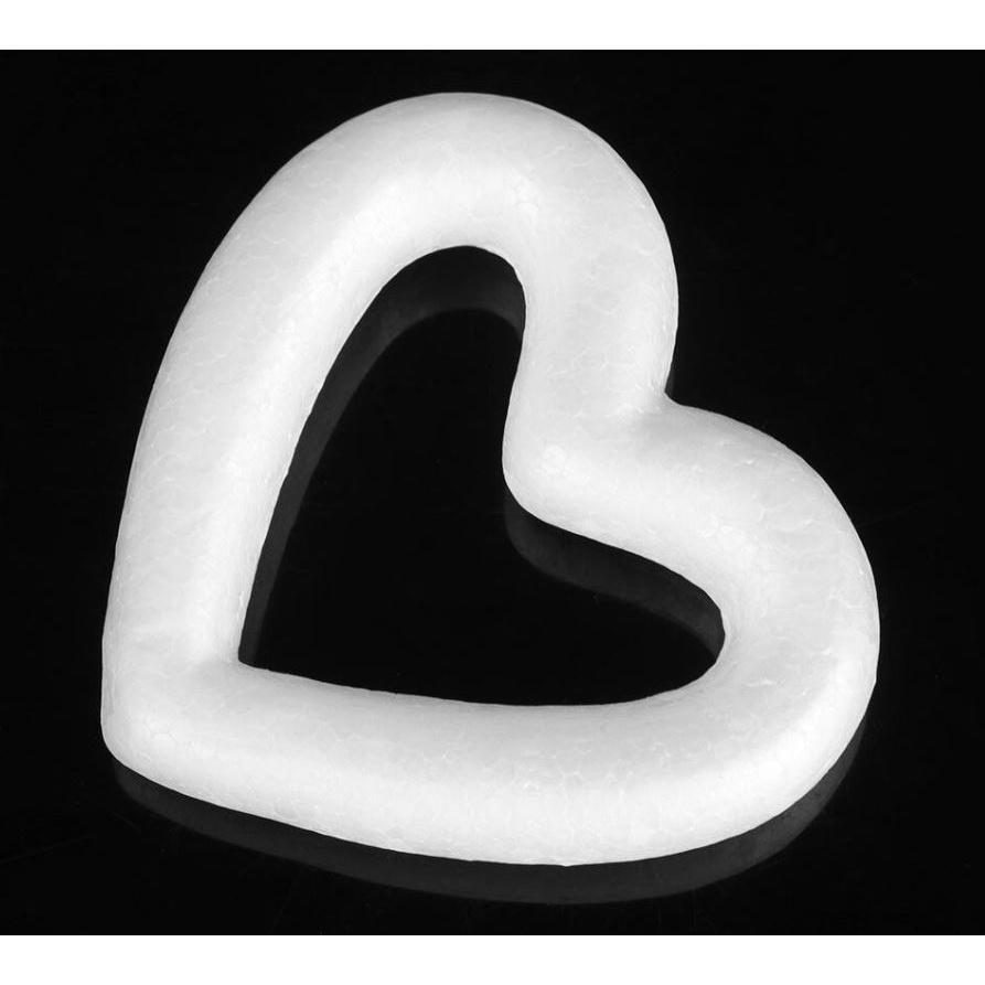 Wedding Valentine's Day Foam Ball White Hollow Heart Ornament Crafts Heart-shaped For DIY Christmas Party Decor(1870L) - Image 5