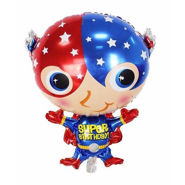 54cm x 71cm Superman Balloon Cartoon Foil Air Balloons Birthday Gifts Party Supplies Decorations Globos Classic(525L)