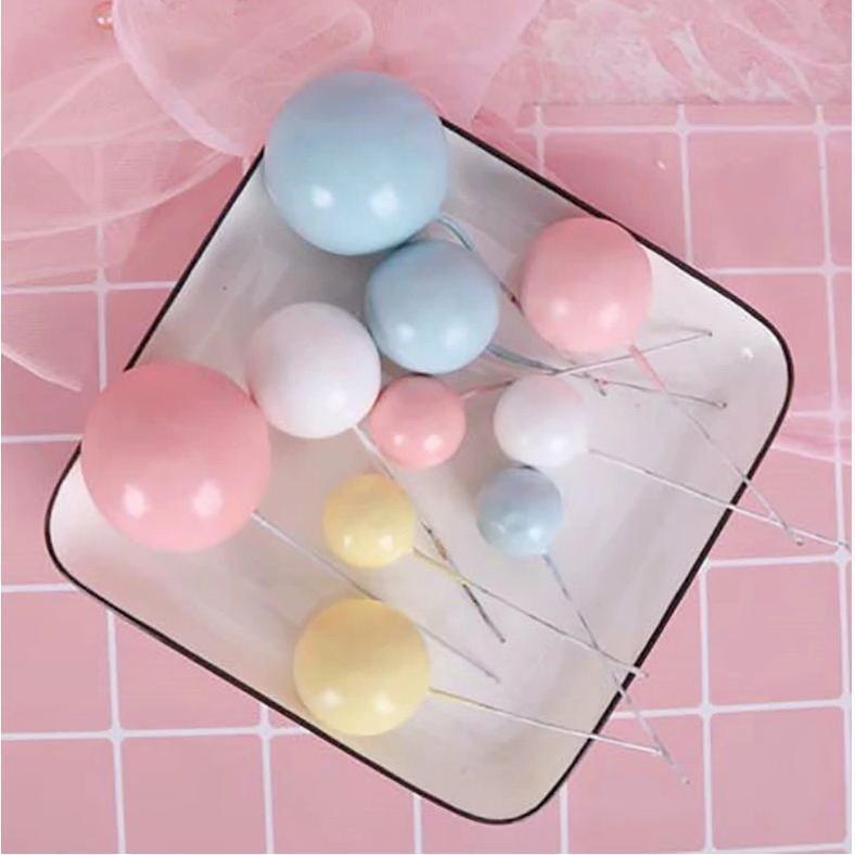 Birthday wedding cake decoration balls Star flag Baking Decoration Supplies happy birthday cupcake toppers(815L) - Image 3