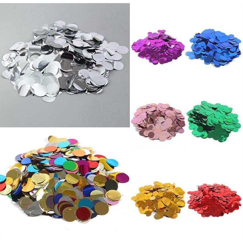 10g Wedding Party Throw Confetti Aluminum Foil Small Circle Transparent Wave Ball Decoration Balloon(595L)
