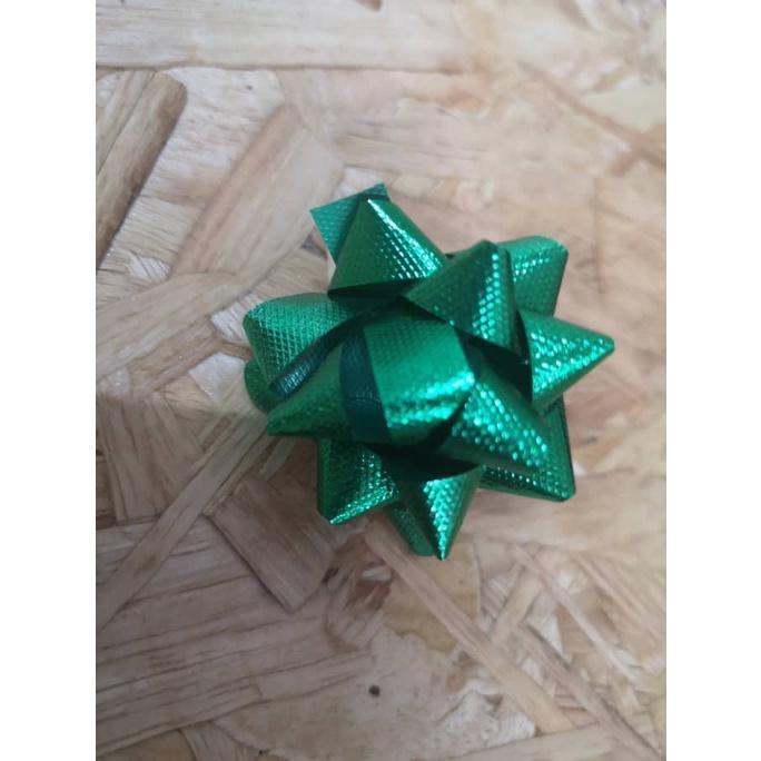 5pcs/pack Boxed PVC Star Lace Ribbon Christmas Gift Wrapping Gift Box Decoration(724L) - Image 6
