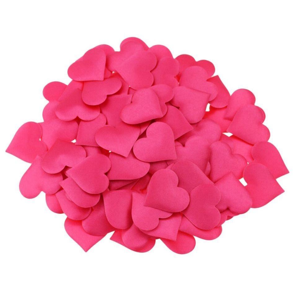 3.3cm/3.8cm/5cm Sponge Love Peach Heart Confetti Heart Shaped Confetti Wedding Fake Petals Sprinkle Flowers Decor(716L) - Image 20