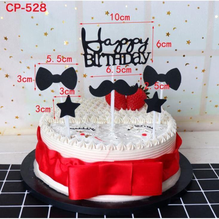 New Football Cake Topper Creative Soccer Kids Happy Birthday Cake Flags For Boys Birthday Sports Party DIY(1134L) - Image 8