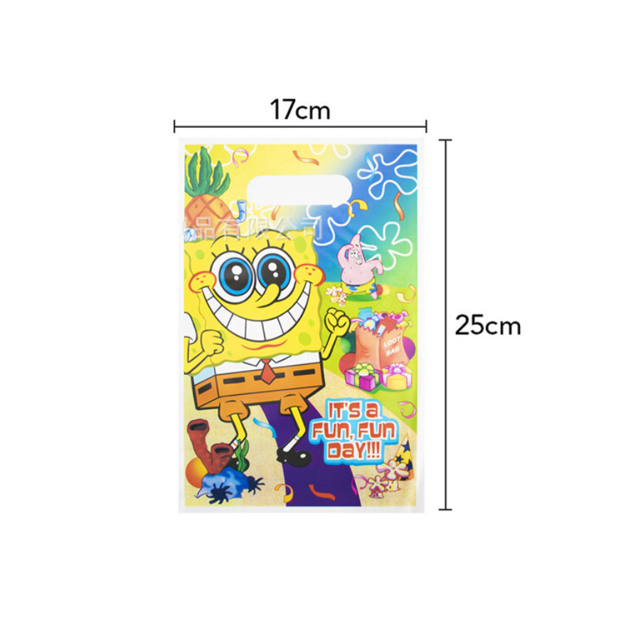 10pcs Cute Cartoon Gift Bags Birthday Party Decoration Goody Biscuit Package Candy Kids Gifts for Baby Shower 回礼袋(2968L) - Image 21