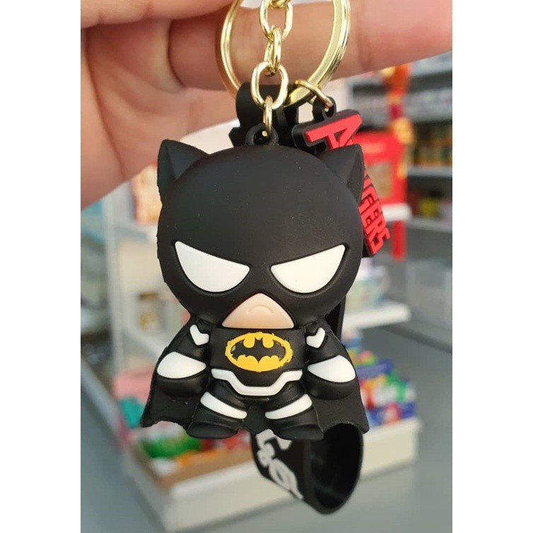 Creative and Exquisite Cartoon Marvel Anime Spider Man Batman Pendant Keychain Holder Keychain Car Keychain (2727L) - Image 22