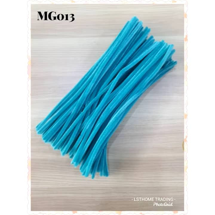 100pcs/lot Kids Creative Colorful Glitter Plush Bend Soft Felt Strip DIY Chenille Sticks Craft Educational Toy (3123L) - Image 22