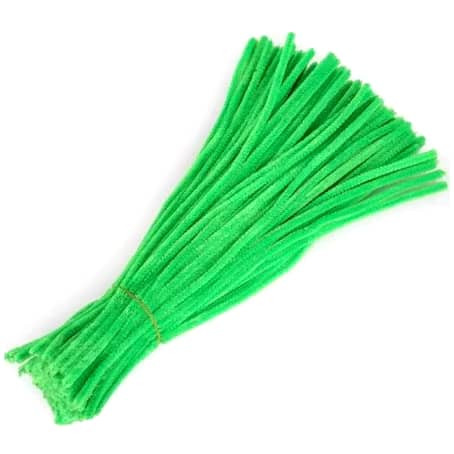 100pcs/lot Kids Creative Colorful Glitter Plush Bend Soft Felt Strip DIY Chenille Sticks Craft Educational Toy (3123L) - Image 28