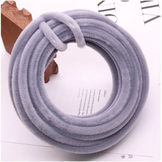 100pcs/lot Kids Creative Colorful Glitter Plush Bend Soft Felt Strip DIY Chenille Sticks Craft Educational Toy (3123L) - Image 36