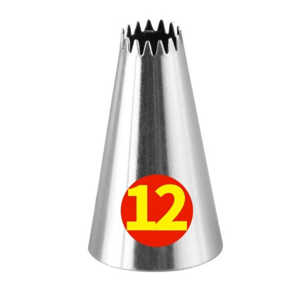 Stainless Steel Decorating Nozzles Icing Tube Pastry Tips Fondant Cake Decorating Sugarcraft Tools Bakeware裱花嘴(2187L) - Image 25