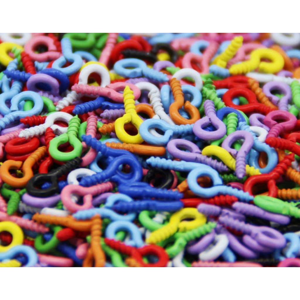 10/20pcs Small Tiny Mini Eye Pins Eyepins Hooks Eyelets Screw Threaded Stainless Steel Clasp Hook Jewelry Finding(2272L) - Image 24