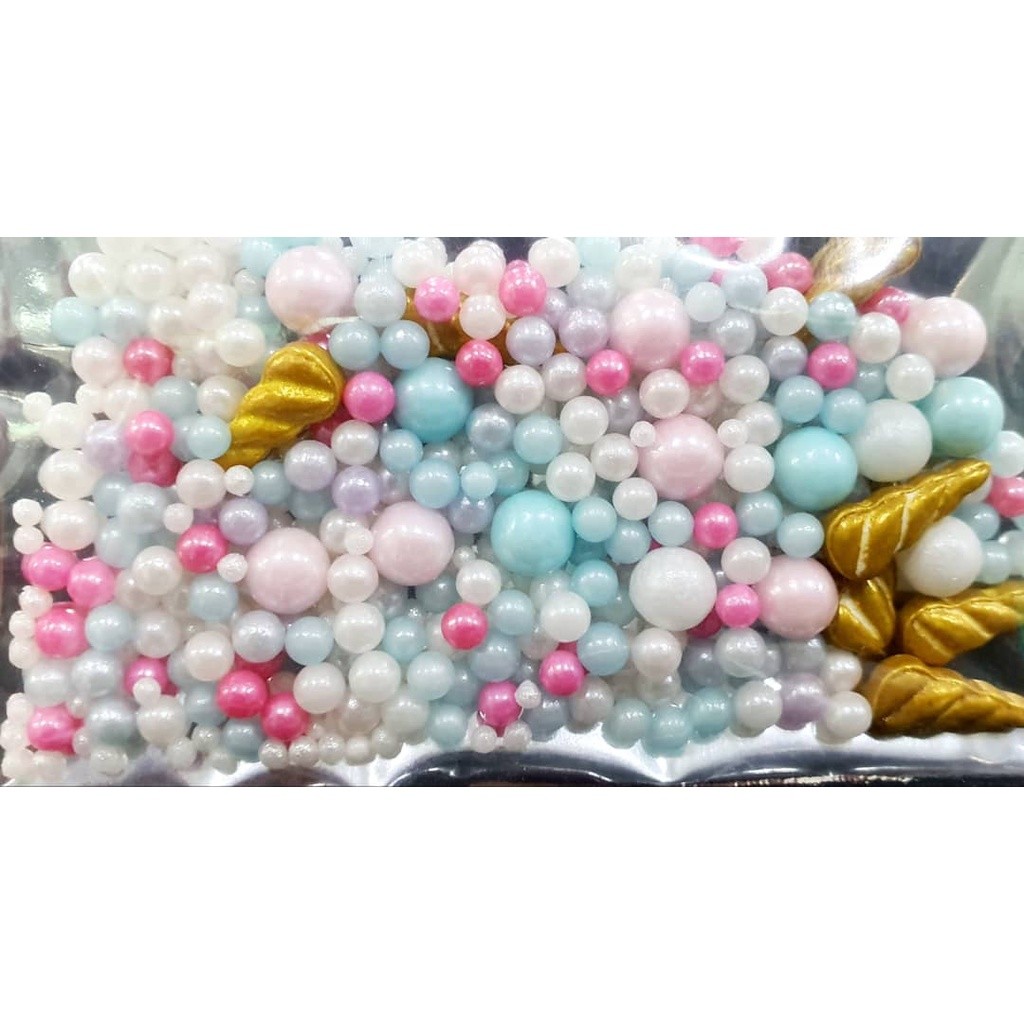 20g Wholesales Price Sprinkles Cake Decoration Halal Certified Gula Manik Kek Murah Cake Topping Sprinkle食用烘焙蛋糕糖珠(2620L) - Image 26