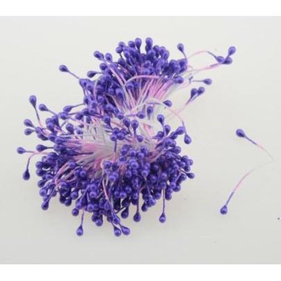 50pcs 3mm-5mm Double Heads DIY Artificial Mini Pearl Flower Stamen Red Silver Floral Stamen Hand Scrapbook 珠光花芯 (1587L) - Image 22