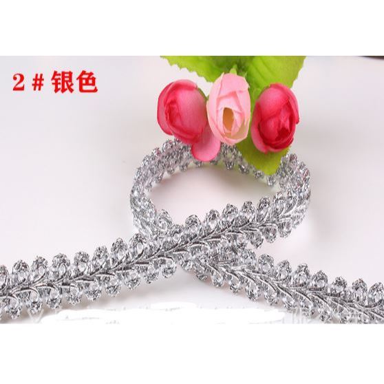 1yard Sewing Accessories Embroidery Braid Twist Fabric Cord Lace Trim Sewing T Edge Craft Decorative Ribbon (3085L) - Image 4