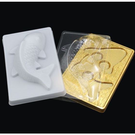 3D Koi Fish Shape Plastic Cake Chocolate Jelly Sugarcraft Rice Mold DIY Cake Decorating Moulds Baking Tool Kitche(2364L) - Image 4