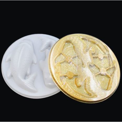 3D Koi Fish Shape Plastic Cake Chocolate Jelly Sugarcraft Rice Mold DIY Cake Decorating Moulds Baking Tool Kitche(2364L) - Image 5