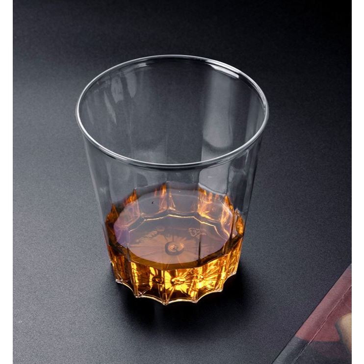 10pcs 300ML Clear Plastic Disposable Party Shot Glasses Jelly Cups Tumblers Birthday Kitchen Accessories (3052L) - Image 2