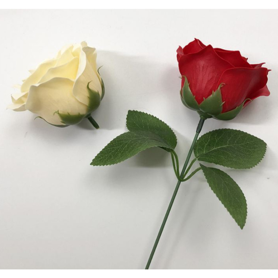 25pcs 6layer 7cm Soap Rose Artificial Flower Wedding Home Furnishings High Quality Superior Valentine'S Day(2083L) - Image 2