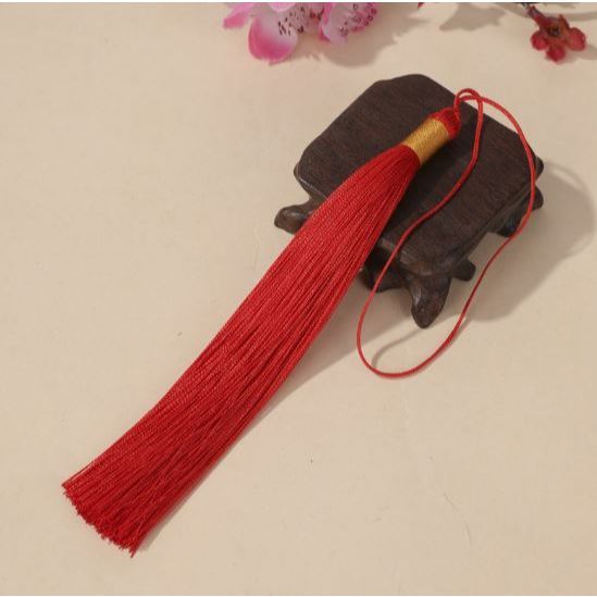 1pcs 16cm Long Silk Tassels Charm Pendant For Jewelry (3072L) - Image 6