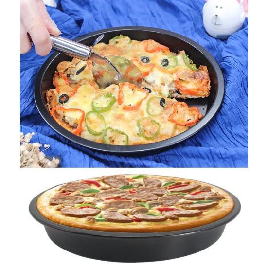 6/7/9inch Baking Trays, Home Pizza Casserole Dish Cake Baking Biscuit Baking Mould Easy to Clean (3111L) - Image 4