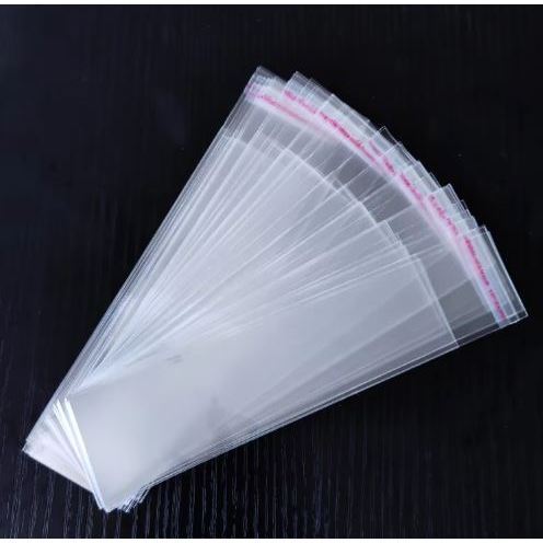 100pcs OPP Transparent Rectangular Plastic Self-adhesive Bag Ziplock Pouch Pen Jewelry Candy Packaging (3070L) - Image 10