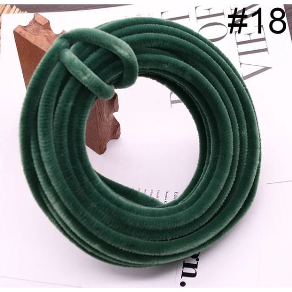 100pcs/lot Kids Creative Colorful Glitter Plush Bend Soft Felt Strip DIY Chenille Sticks Craft Educational Toy (3123L) - Image 20