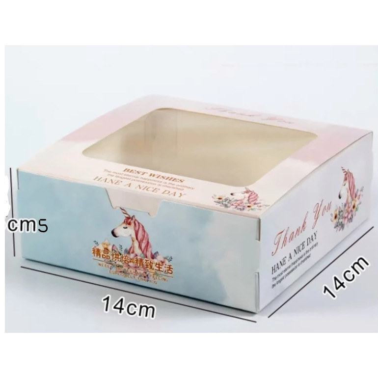 Kraft Paper Boxes For Packaging Cupcake Pink Window Flower Gift Wedding Bags For Cake Candy Cookies Toy Party (3151L) - Image 20
