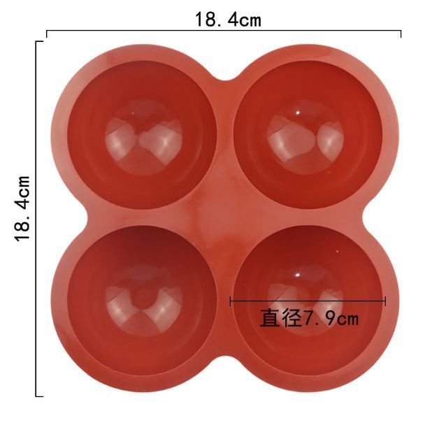 4/6/15/18/24 Round Half Sphere Silicone Chocolate Mold Set Candle Mold For Baking Pastry Bakeware Cake Tool(2851L) - Image 15