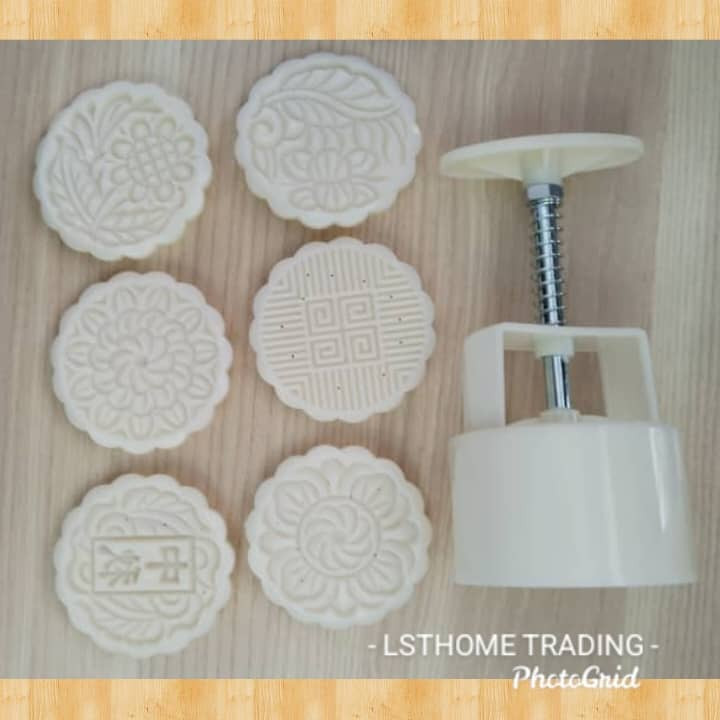 Mooncake Mold Rose Cherry Blossom Flower Shape Sakura Lotus Daisy Sunflower Leaf Bunny Mid-autumn Festival Mold (3156L) - Image 12
