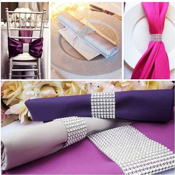 1pcs Diamond Hollow Napkin Buckle Curtain Clips Strap Out Tie Rope Weaving Holdback Crystal Tieback Curtain Decor(3063L) - Image 7