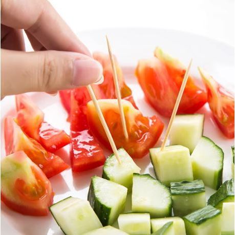 100pcs/Bag Bamboo Toothpick Disposable Natural Toothpick Family Restaurant Accessories Fruit Single Tooth Stick(3116L) - Image 5