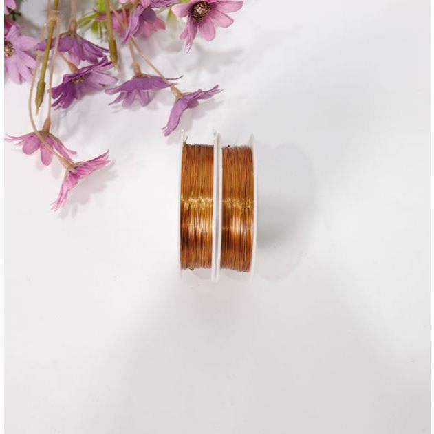 0.4mm Metal Wire Craft Wire Thin 50m Roll Copper Wire Roll Jewellery Wire Bead Wire Painted Wire for Crafts(3122L) - Image 11