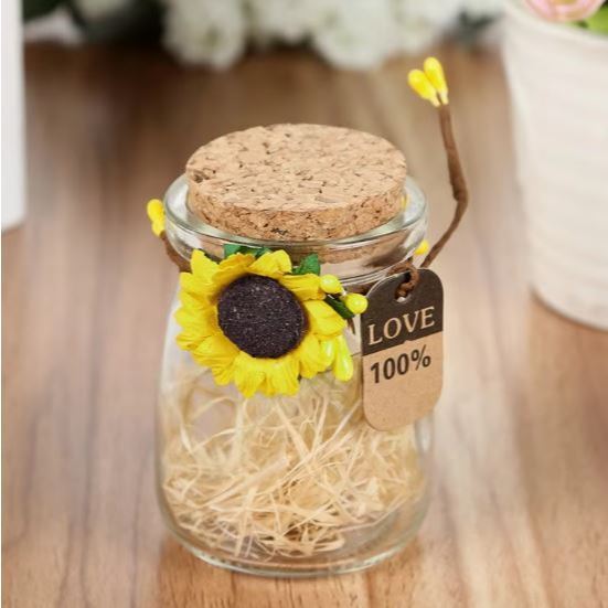 10pcs/lot Small Fake Simulation Sunflowers Small Fake Silk Sunflowers Faux Yellow Flowers Bulk for Craft Party (3124L) - Image 9
