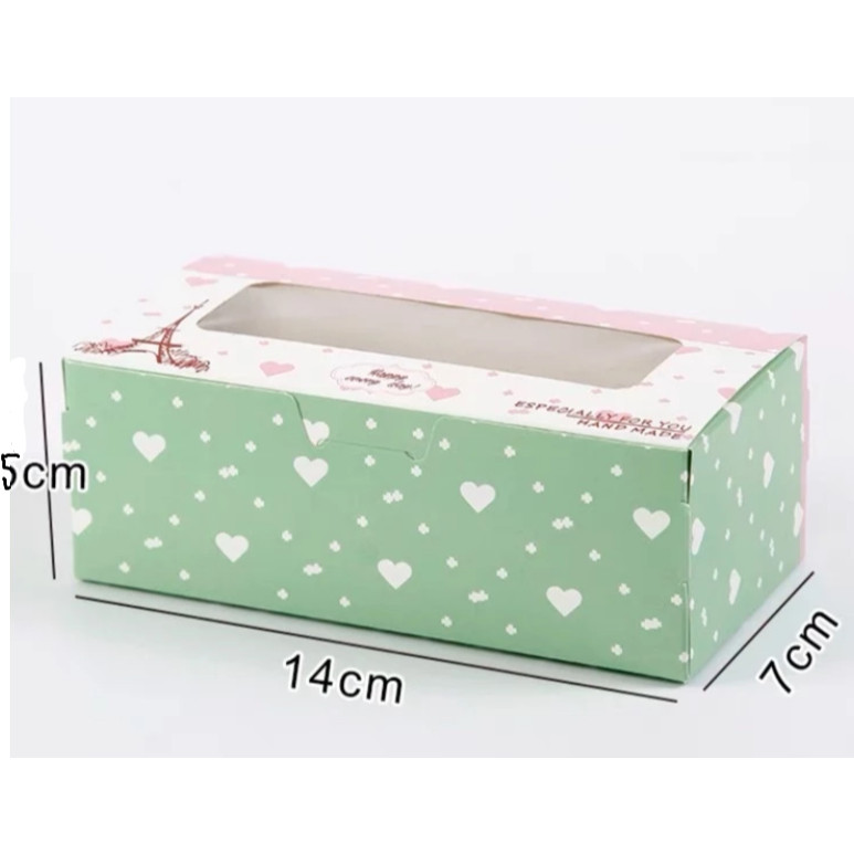 Kraft Paper Boxes For Packaging Cupcake Pink Window Flower Gift Wedding Bags For Cake Candy Cookies Toy Party (3151L) - Image 16