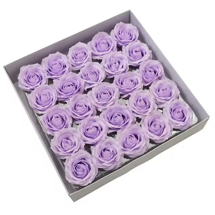 25pcs 6layer 7cm Soap Rose Artificial Flower Wedding Home Furnishings High Quality Superior Valentine'S Day(2083L) - Image 14