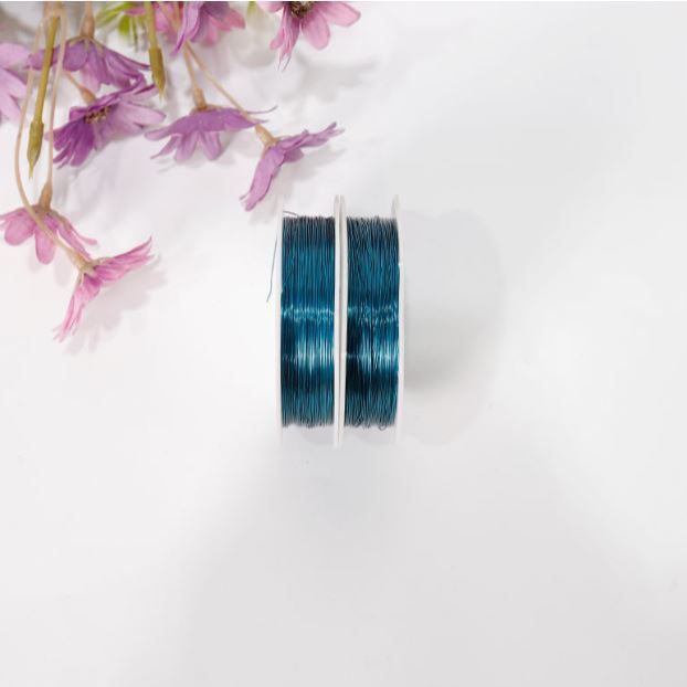 0.4mm Metal Wire Craft Wire Thin 50m Roll Copper Wire Roll Jewellery Wire Bead Wire Painted Wire for Crafts(3122L) - Image 13