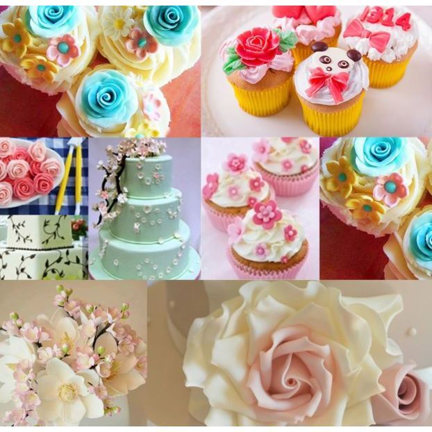8 Pcs/set Pastry Carving Cutter Sugar Craft Flower Sculpture Group Fondant Cake Engraving Tools DIY Baking (3140L) - Image 5