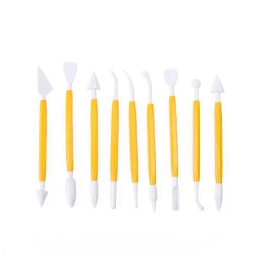 8 Pcs/set Pastry Carving Cutter Sugar Craft Flower Sculpture Group Fondant Cake Engraving Tools DIY Baking (3140L) - Image 6