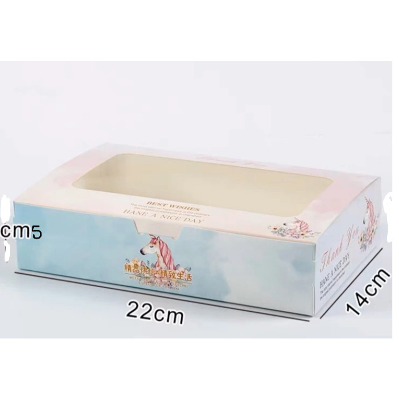 Kraft Paper Boxes For Packaging Cupcake Pink Window Flower Gift Wedding Bags For Cake Candy Cookies Toy Party (3151L) - Image 18