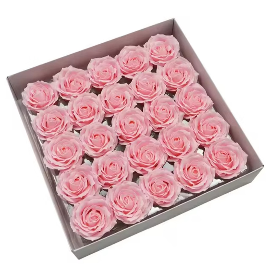 25pcs 6layer 7cm Soap Rose Artificial Flower Wedding Home Furnishings High Quality Superior Valentine'S Day(2083L) - Image 13