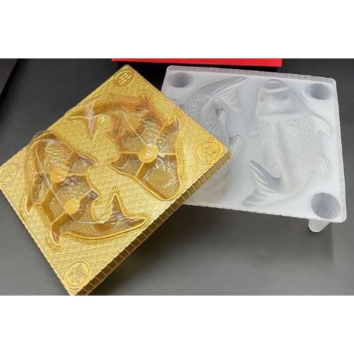 3D Koi Fish Shape Plastic Cake Chocolate Jelly Sugarcraft Rice Mold DIY Cake Decorating Moulds Baking Tool Kitche(2364L) - Image 6