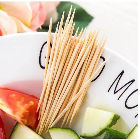 100pcs/Bag Bamboo Toothpick Disposable Natural Toothpick Family Restaurant Accessories Fruit Single Tooth Stick(3116L) - Image 4