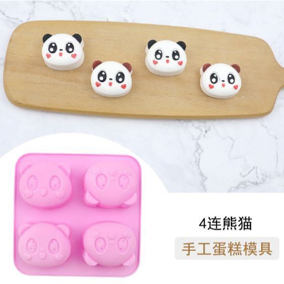 Cartoon Silicone Mold For Baking Stitch Bear Mouse Cat Pig Duck Chocolate Soap Mould Animal Cake Decorating Tool (3134L) - Image 5