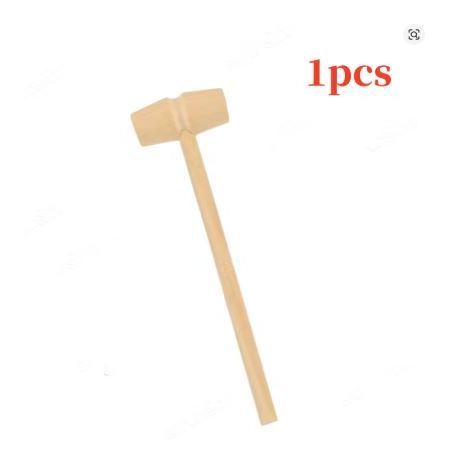 Mini Wooden Hammer Natural Wood Mallets for Cracking Chocolate Nut Lobster CrabSeafood Tools DIY (3139L) - Image 6