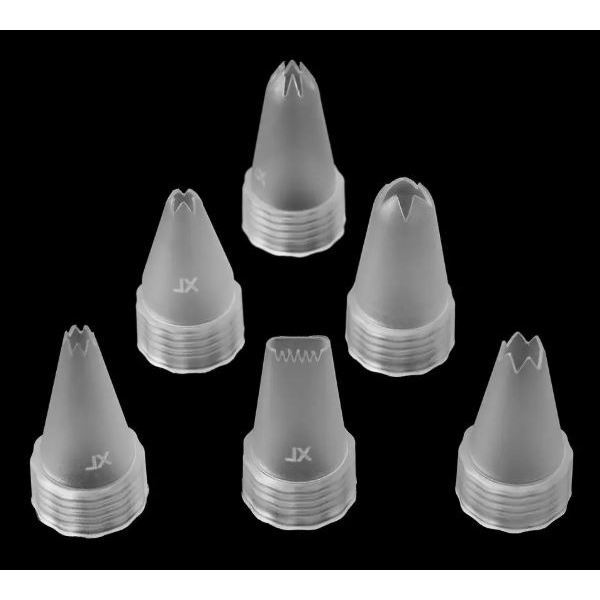 10pc Piping Icing Nozzles Plastic Flower Nozzle Pastry Baking Tool Simulation Cream Glue Ice Cream Tool Cake Decor(3141L - Image 3