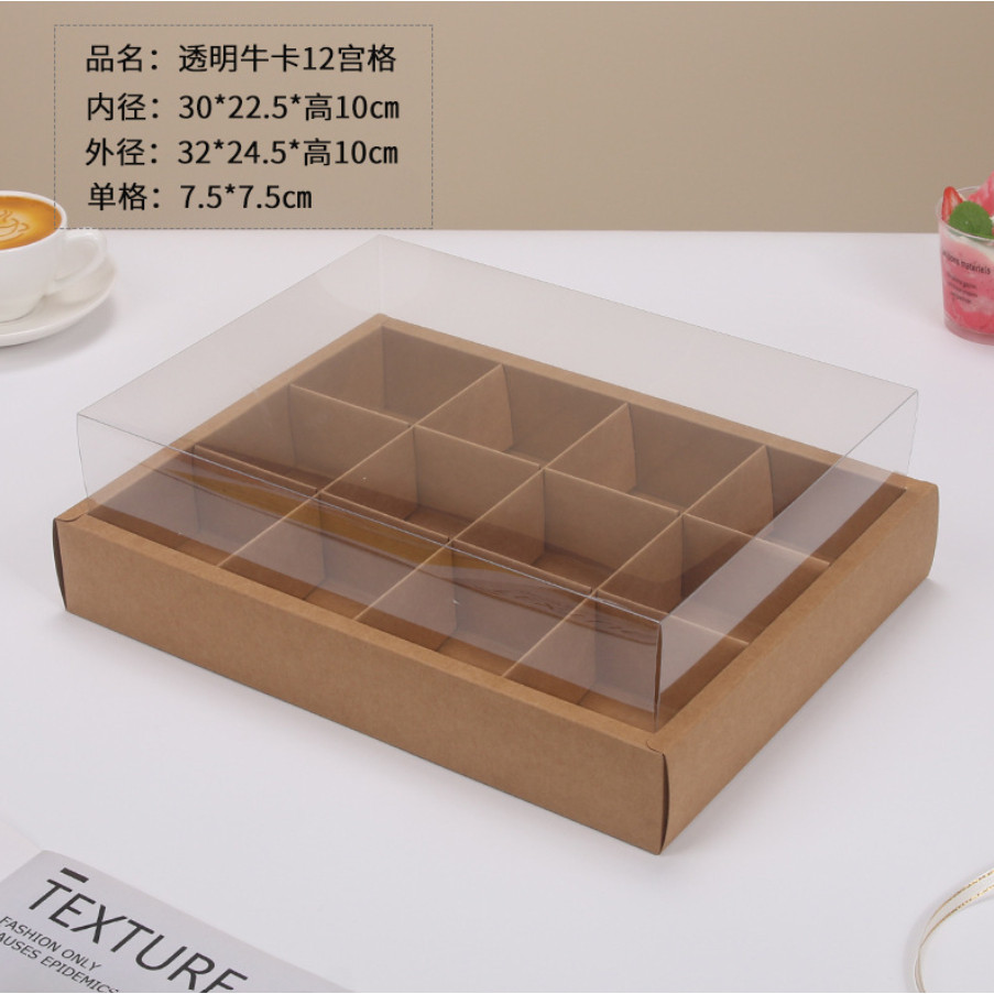 6/9/12 Food Catering Window Sandwich Cake Nuts Lunch Box Picnic Tray Disposable Cheese Platter TAKEAWAY 野餐盒(3029L) - Image 12