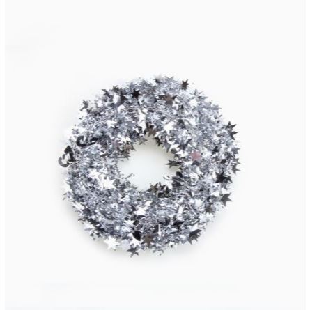 7.5m Christmas Tree Pendant Star Glitter Wire Tinsel Garland Sparkly Star String Xmas Party New Year Diy Decor (3066L) - Image 7