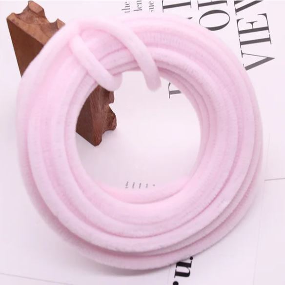 100pcs/lot Kids Creative Colorful Glitter Plush Bend Soft Felt Strip DIY Chenille Sticks Craft Educational Toy (3123L) - Image 19